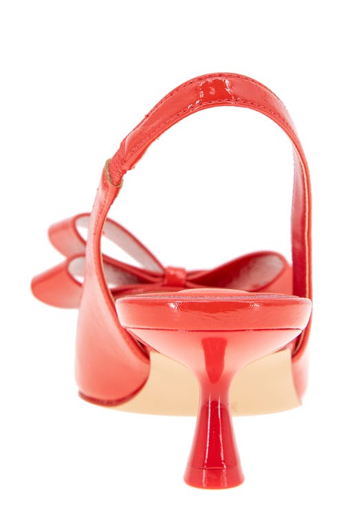 Bcbgeneration Kasti Pointed Toe Slingback Pump In Red
