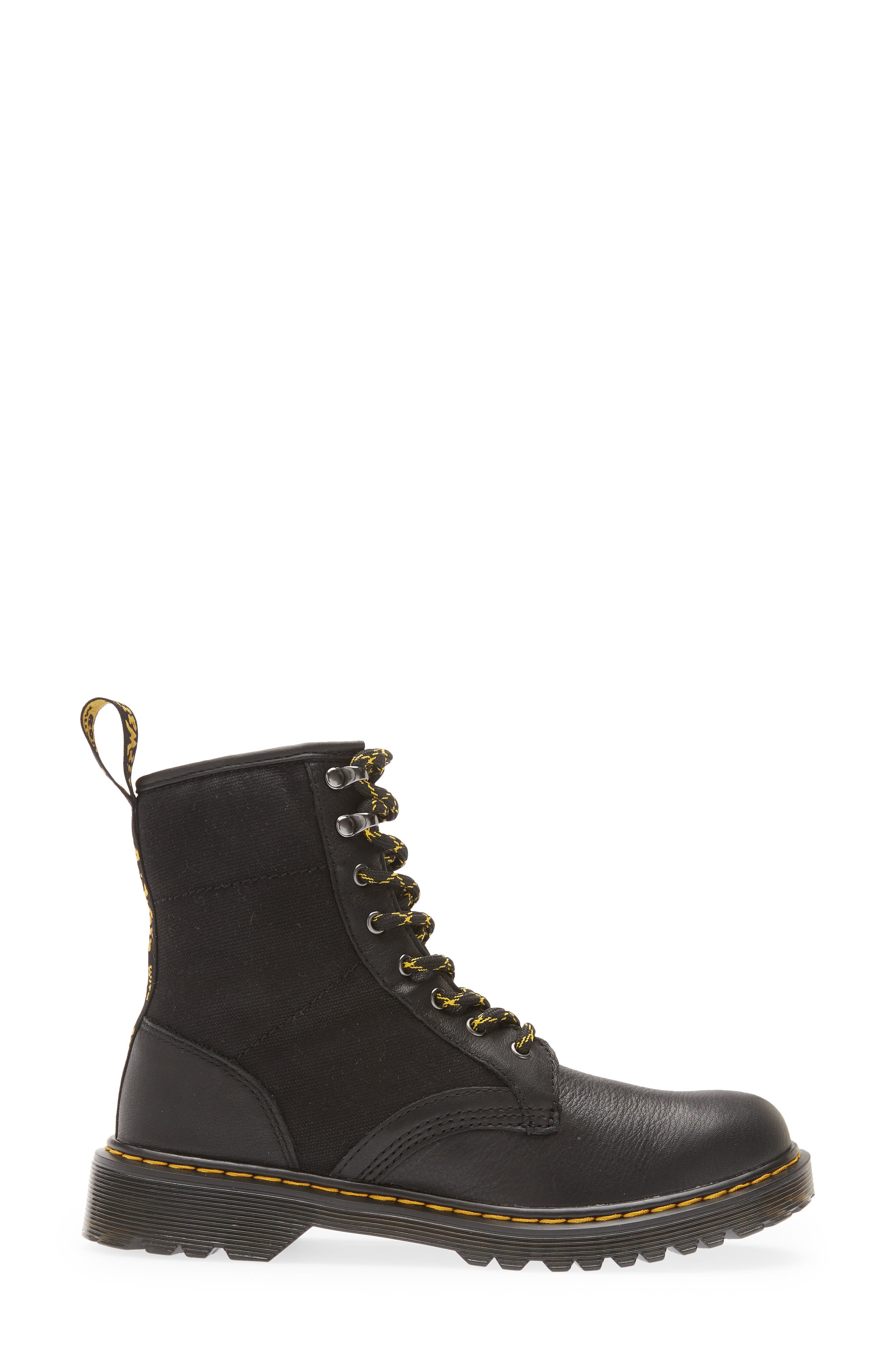 Dr. Martens Kids' 1460 Panel Combat Boot, Alternate, color, 