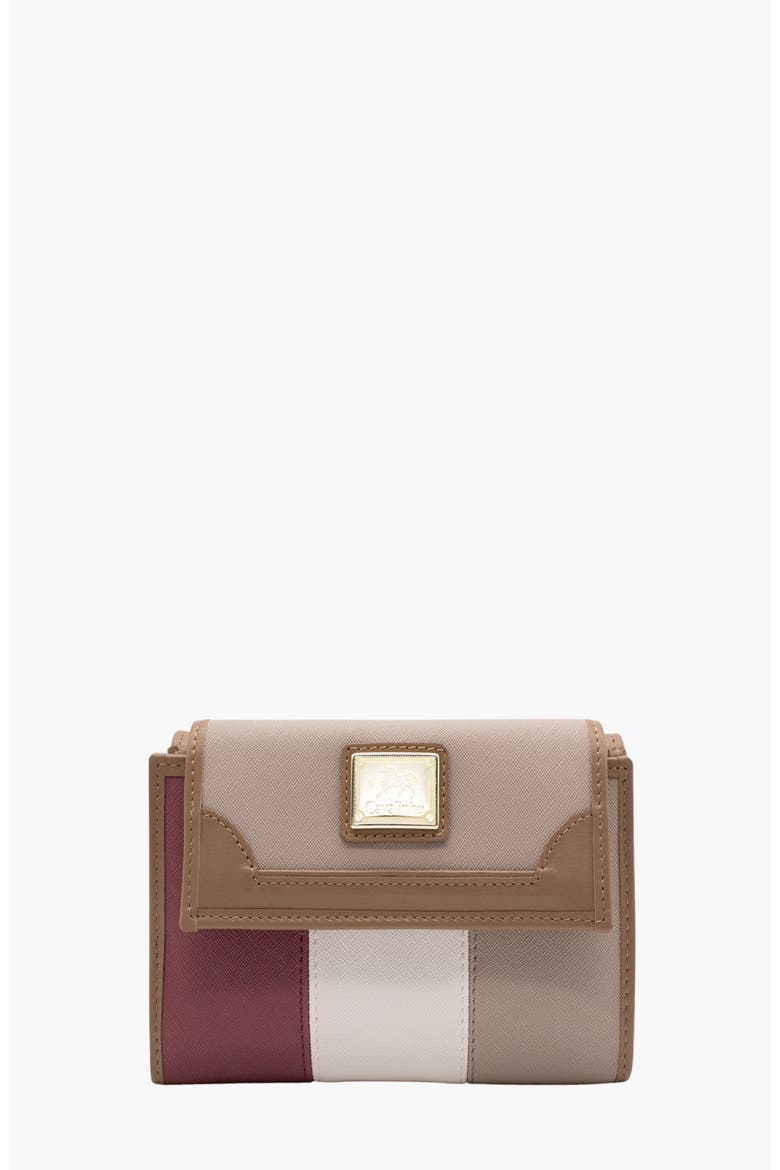Allegro 202 Wallet, Main, color, Pink / White / Beige
