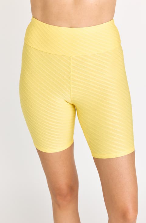 Mid-Thigh Swim Shorts