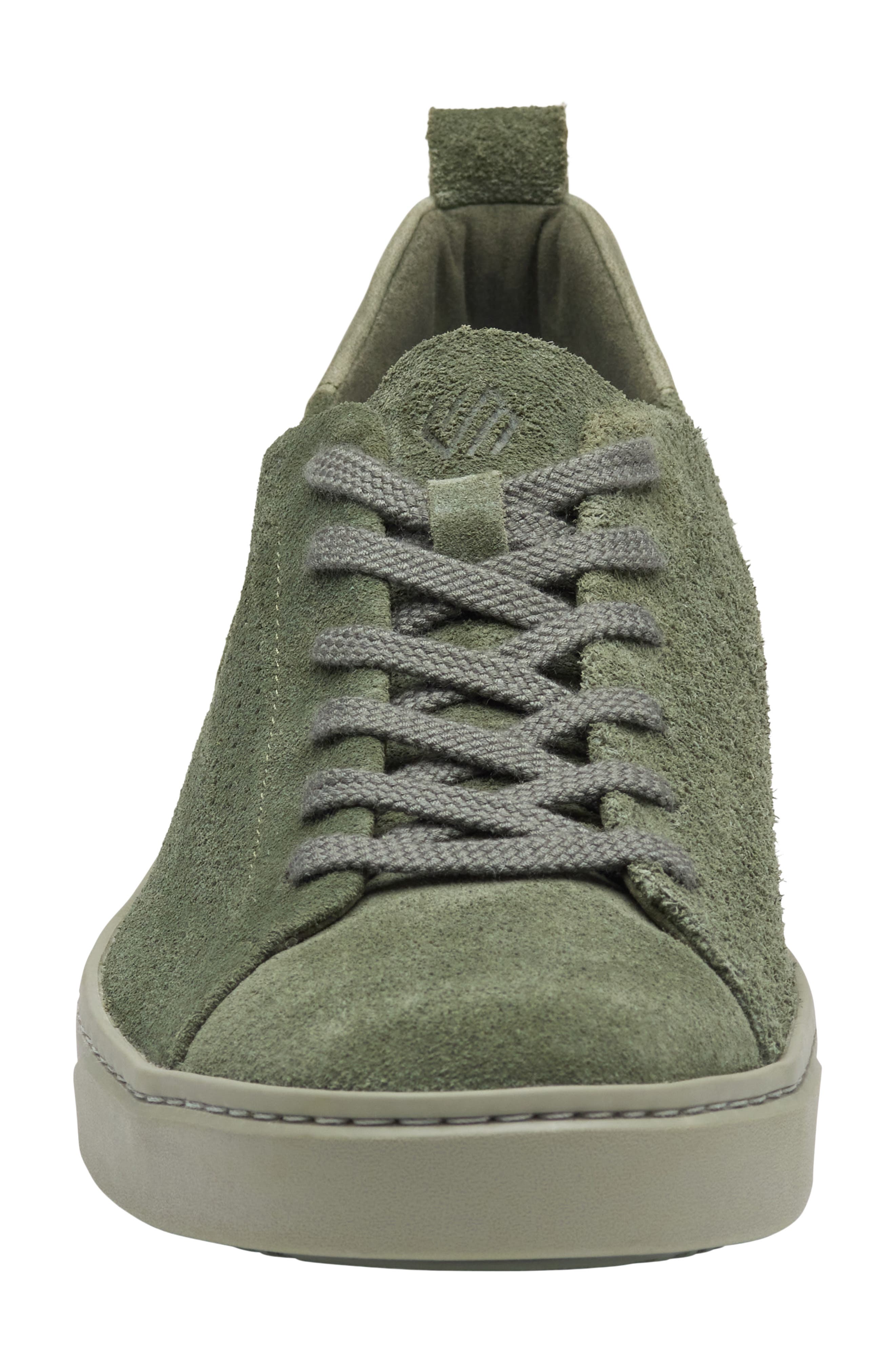 Ollie Low Top Sneaker, Alternate, color, SAGE WASHABLE SUEDE