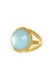selected Iridescent Sky Blue/ Gold