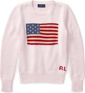 Polo Ralph Lauren Kids' Flag Crewneck Sweater