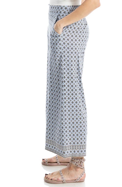 Max Studio Wide Leg Pull-on Crop Pants