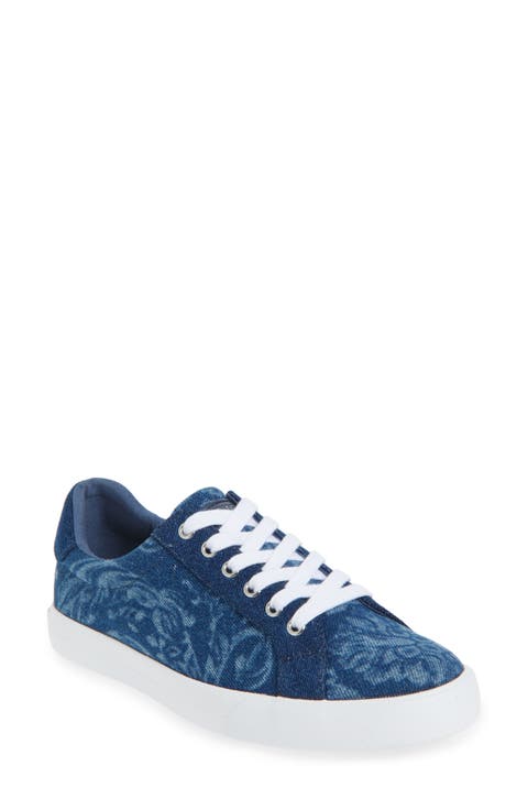 Layna Snakeskin Embossed Sneaker (Women)