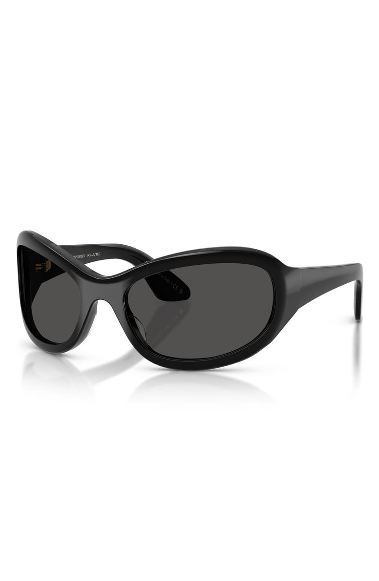 Oliver Peoples 64mm Khaite Oval Sunglasses, Alternate, color, 