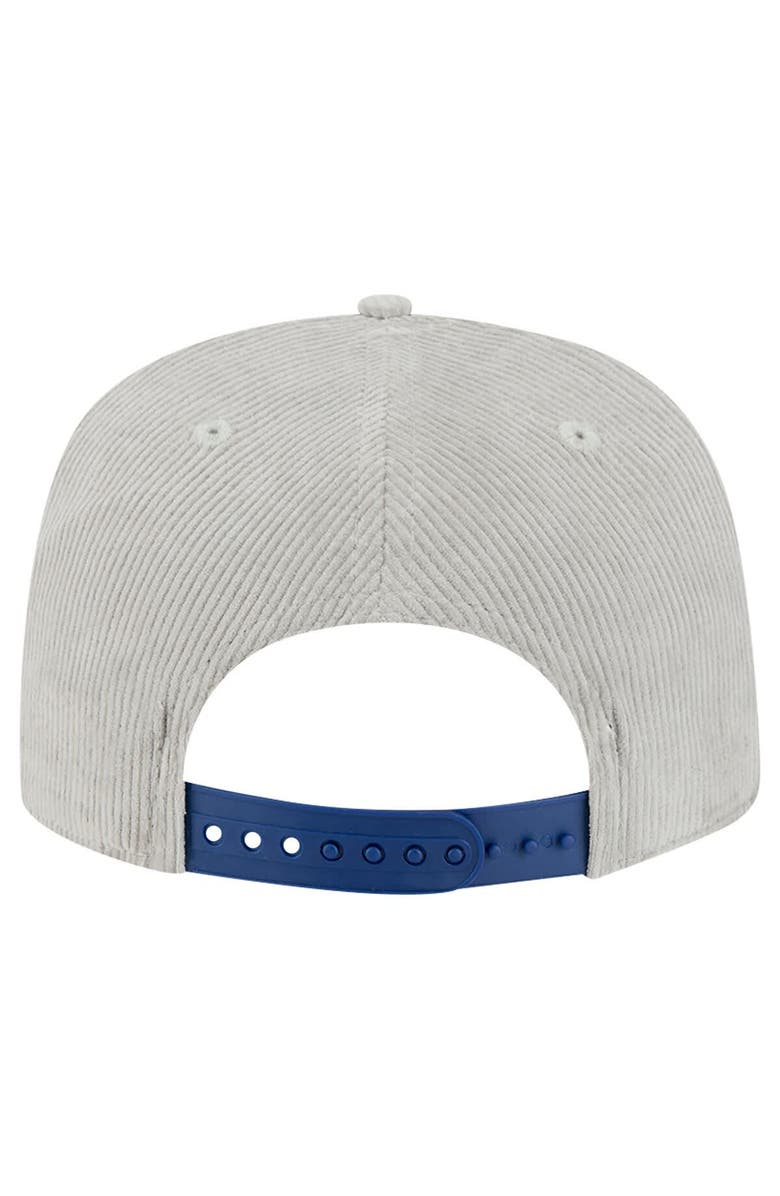 New Era Men's New Era Gray Los Angeles Dodgers Corduroy Golfer Snapback Hat, Alternate, color, Gray