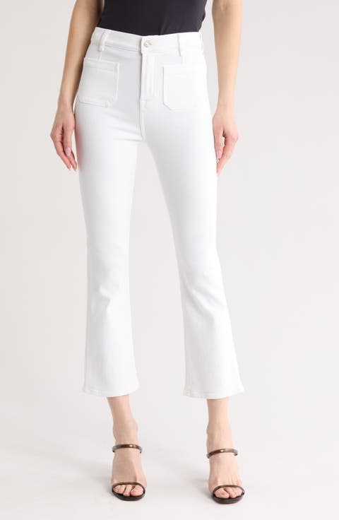 High Waist Slim Kick Jeans (Love Again)