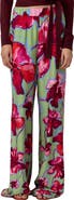 Diane von Furstenberg Verick Print Wide Leg Pants