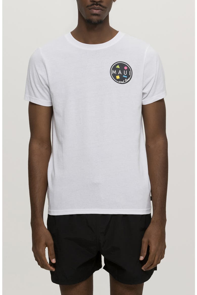 Arnold Sharkley Graphic T-Shirt, Main, color, WHITE
