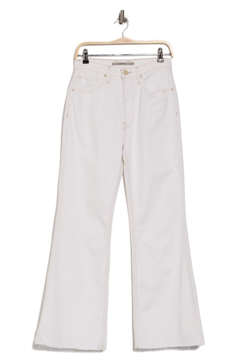 Hudson Jeans Jodie Flare Jeans, Alternate, color, White