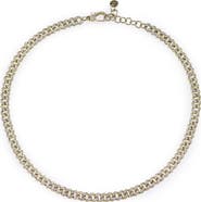SHAY Mini Pavé Diamond Link Choker Necklace