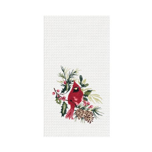 C & F Home C&f Home Male Cardinal Botanical Towel In Green