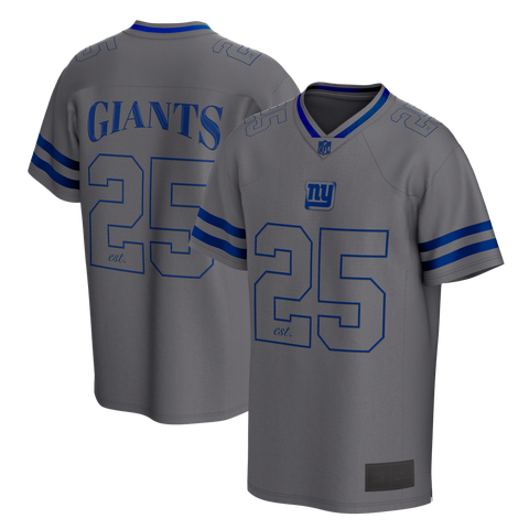 Men's Fanatics Gray New York Giants After Hours Fashion Mesh Top
