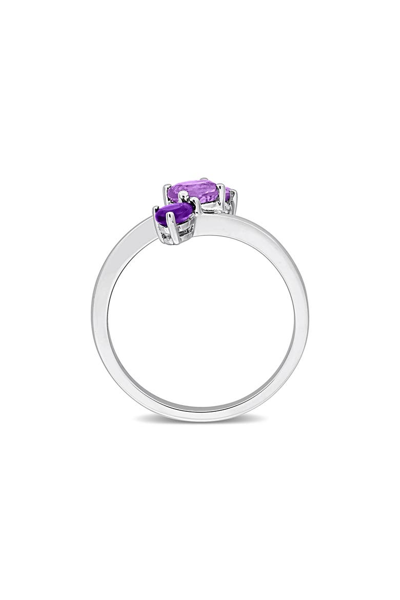 Amethyst Bypass Ring, Alternate, color, PURPLE