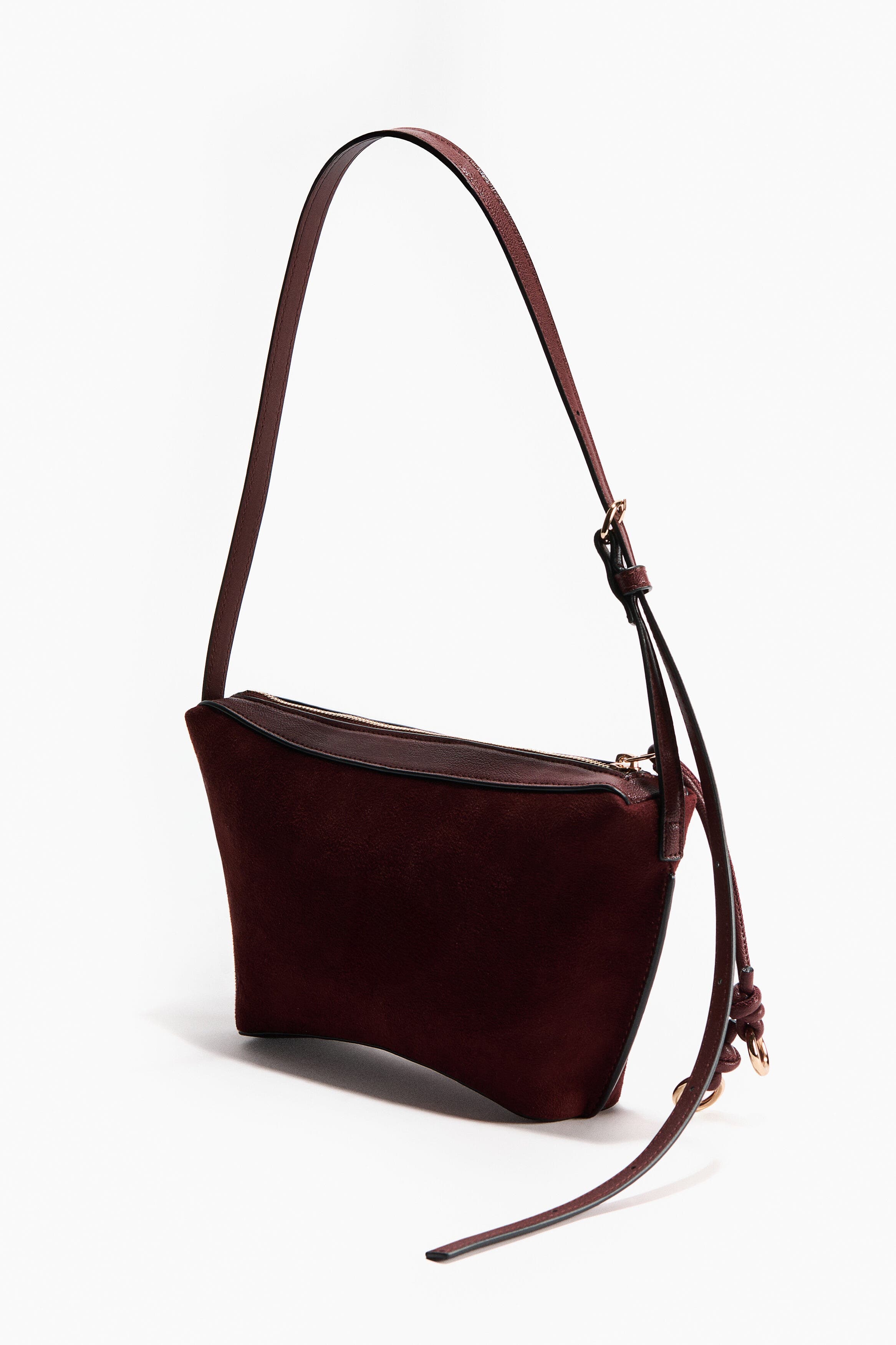 H&M Shoulder Bag, Alternate, color, Burgundy