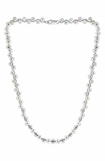 EFFY Sterling Silver Freshwater Pearl Necklace