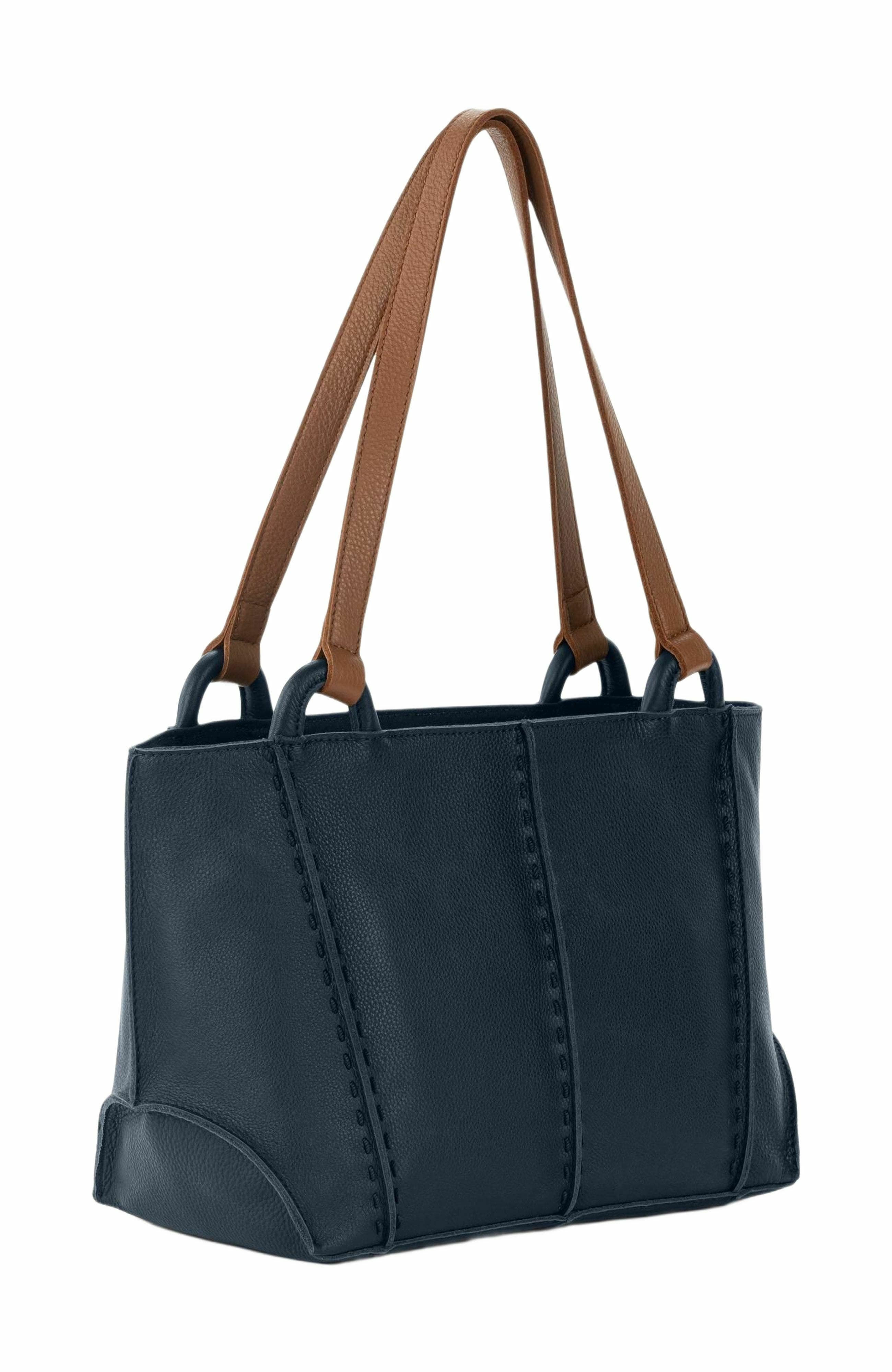 Los Feliz Satchel, Alternate, color, Indigo