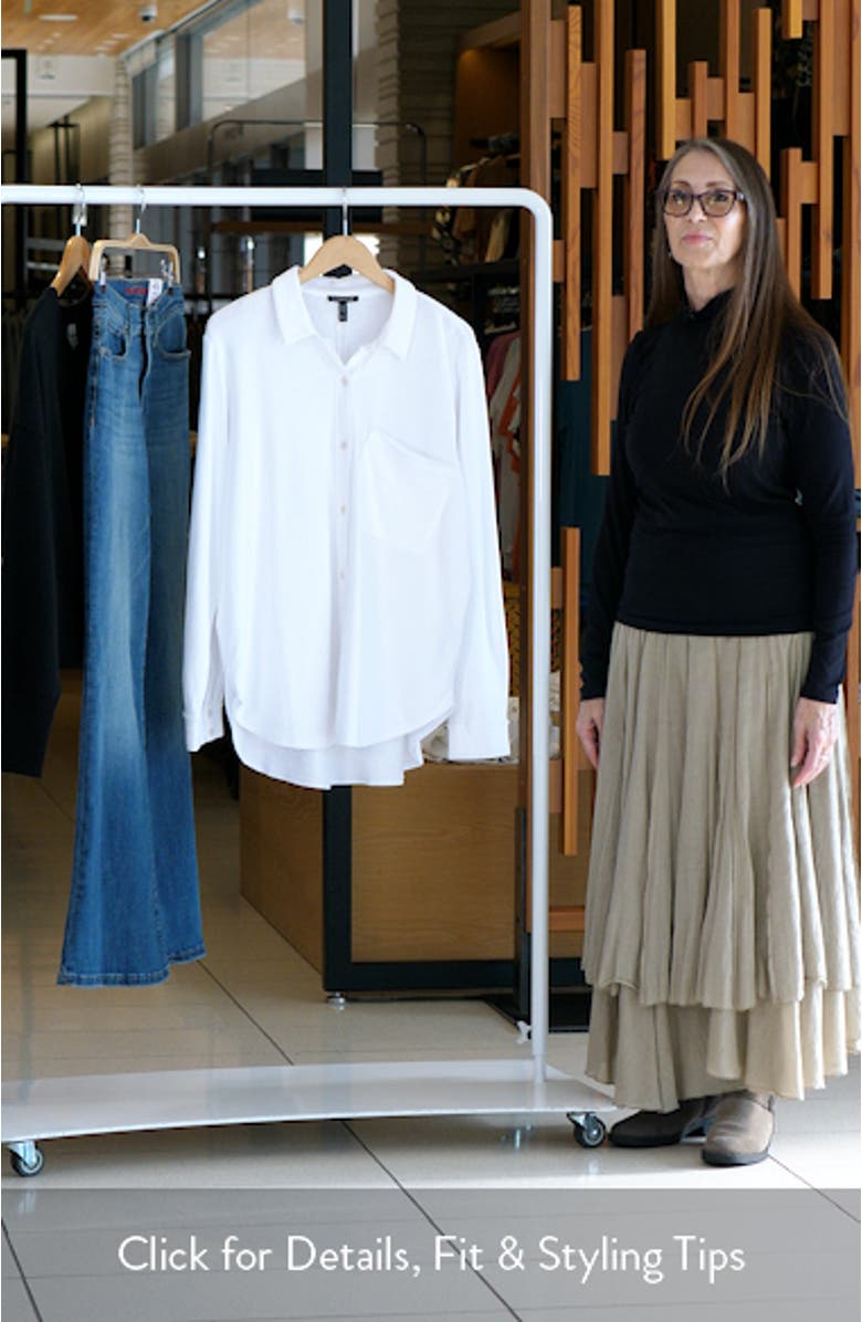 Classic Collar Organic Cotton Shirt, sales video thumbnail