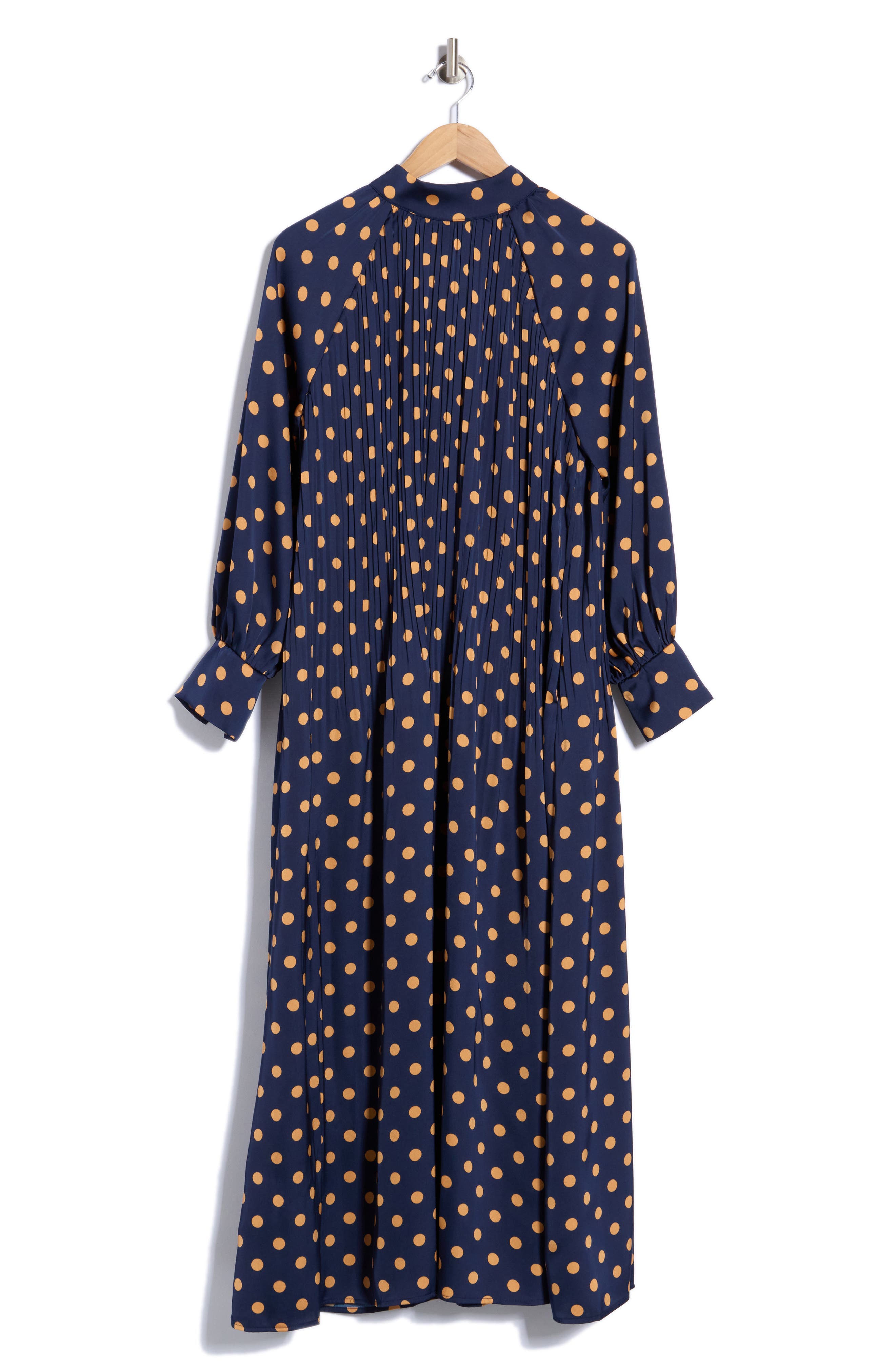 selected NAVY TAN DOT