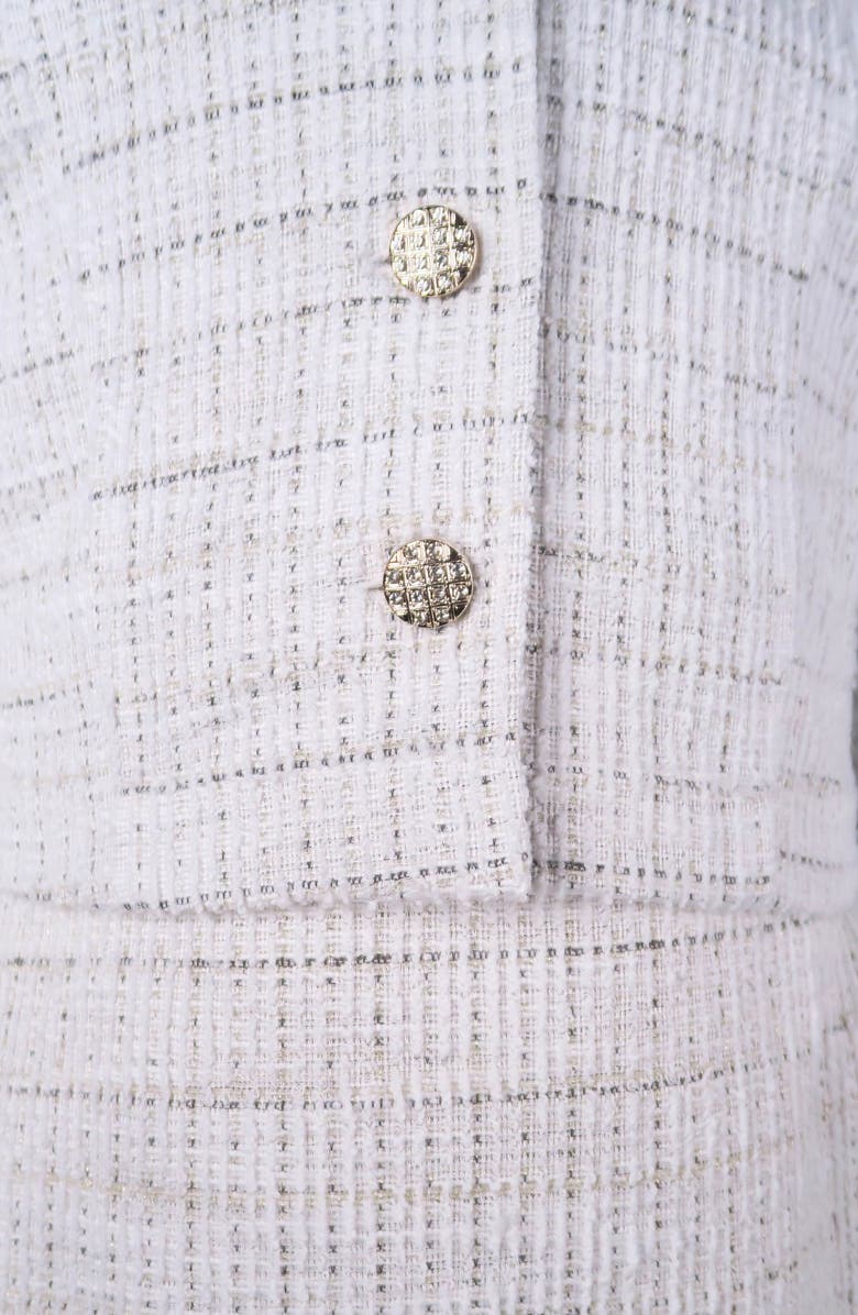 Zunie Kids' Bouclé Jacket & Skirt Set, Alternate, color, 