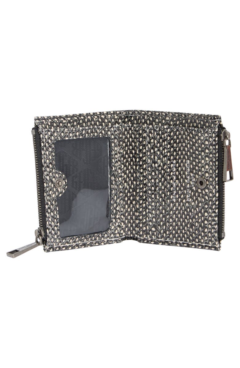 Kurt Geiger London Kensington Wallet, Alternate, color, Black/ White