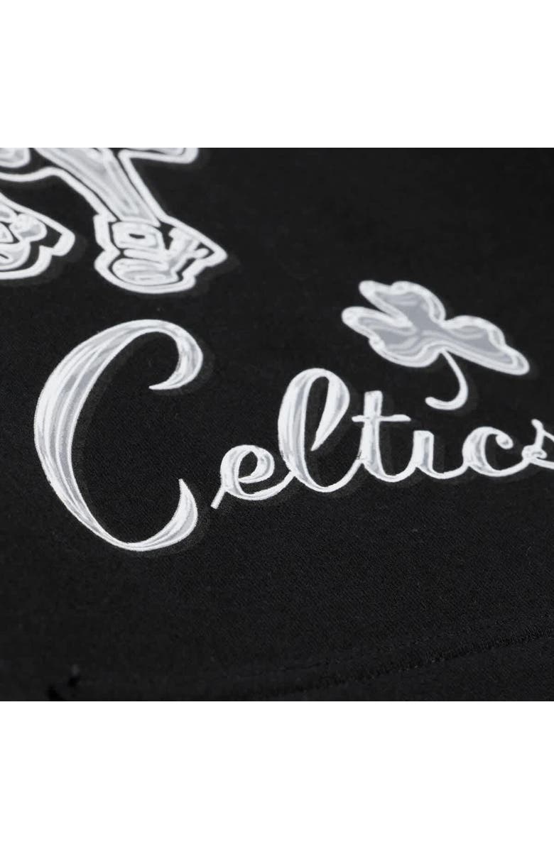 Mitchell & Ness Men's Mitchell & Ness Black Boston Celtics Chrome Hoodie, Alternate, color, Black