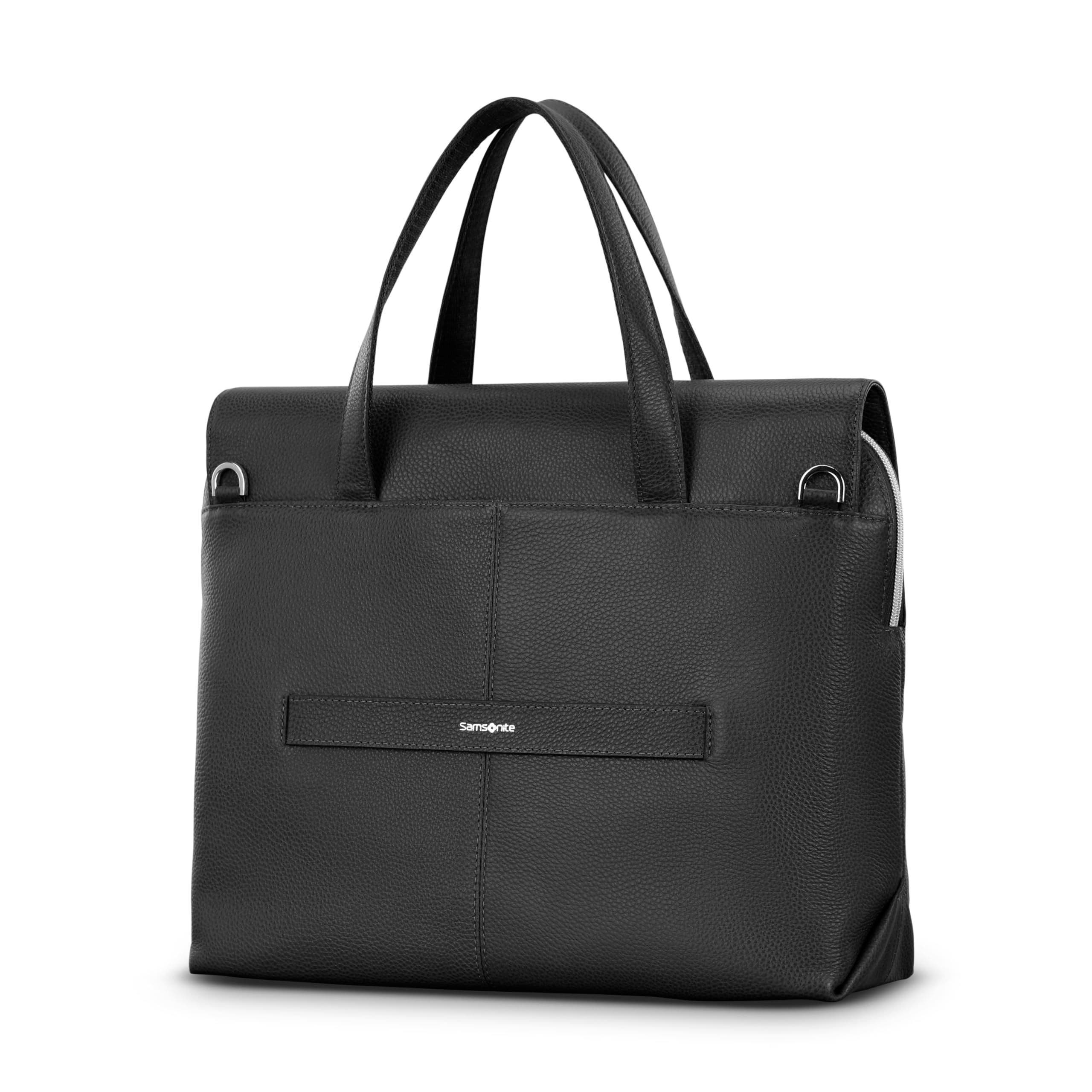 Samsonite Mobile Solution 2 Convertible Leather Briefcase, Alternate, color, Black