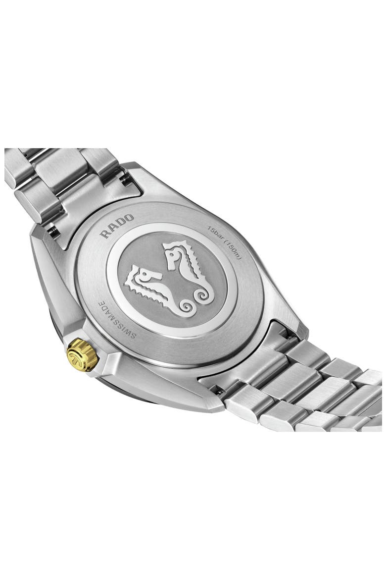 HyperChrome Bracelet Watch, 41.5mm, Alternate, color, BLACK