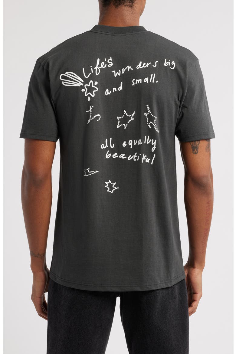 Welcome to Paradise Graphic T-Shirt, Alternate, color, VINTAGE BLACK