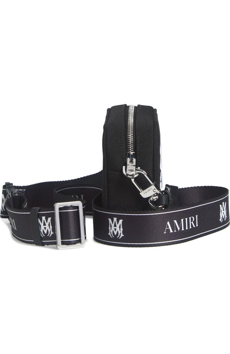 AMIRI Stacked Bones Canvas Camera Bag, Alternate, color,