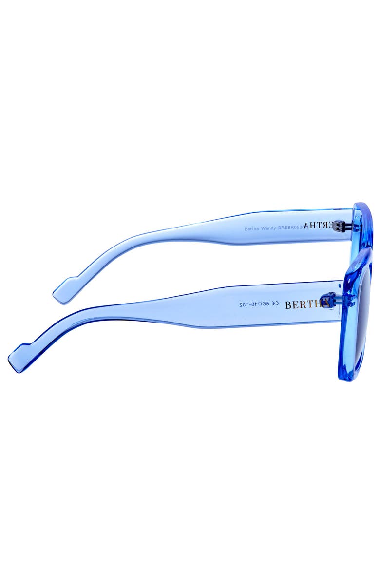 Wendy Polarized Sunglasses, Alternate, color, Periwinkle/Purple