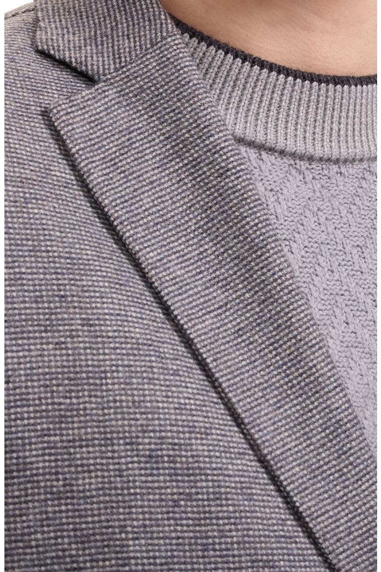 Wool Blend Sport Coat, Alternate, color, STONE
