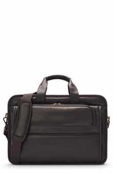 SOLO NEW YORK Midtown Classic Leather Briefcase