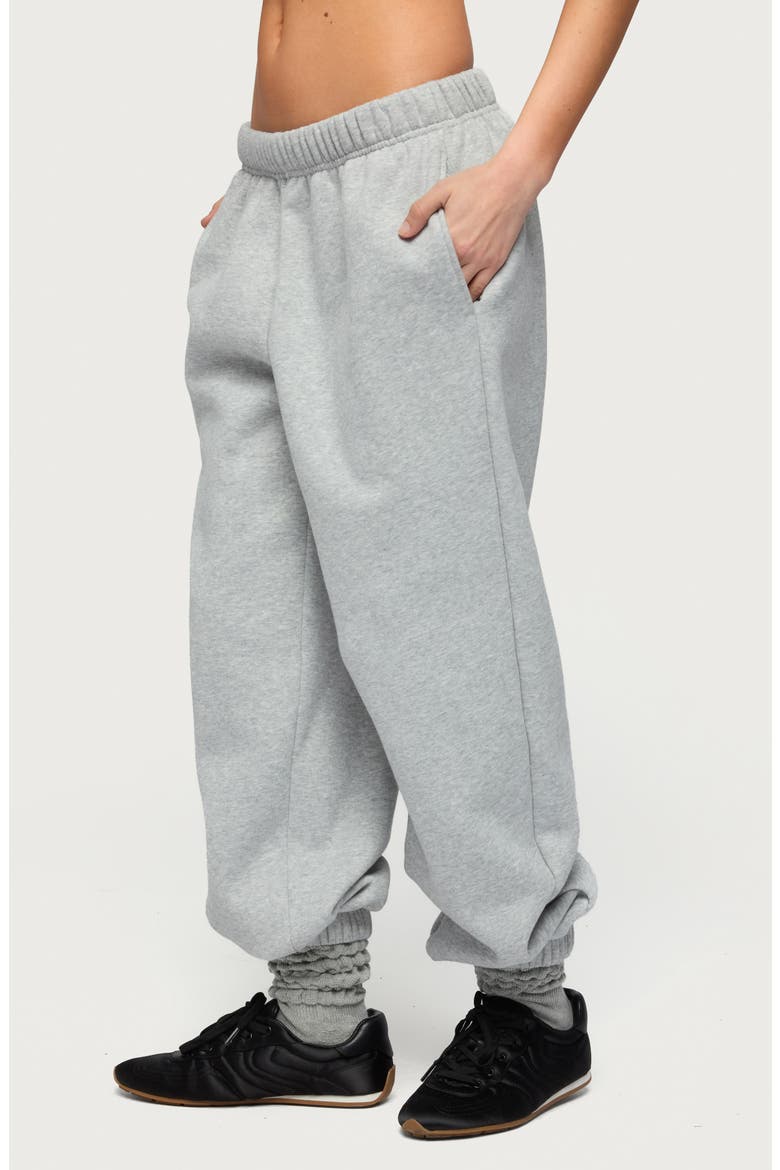 Clark Oversize Sweatpants, Alternate, color, GRAY-MELANGE
