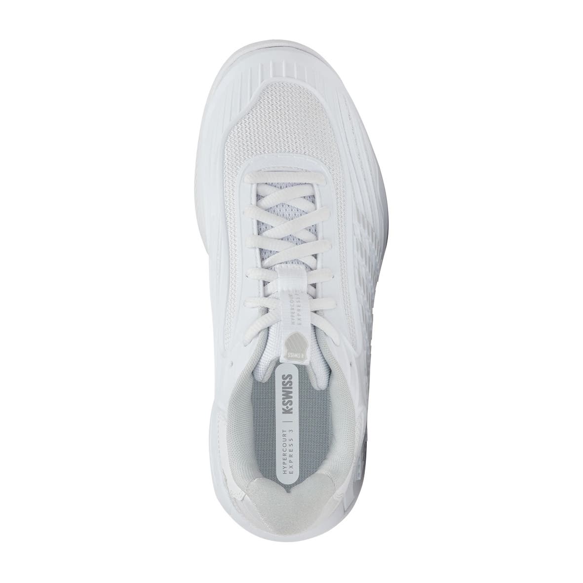 Hypercourt Express 3 Womens Tennis Shoes, Alternate, color, White/Dawn Blue/Silver