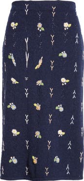 YanYan Daisy Lambswool Sweater Skirt