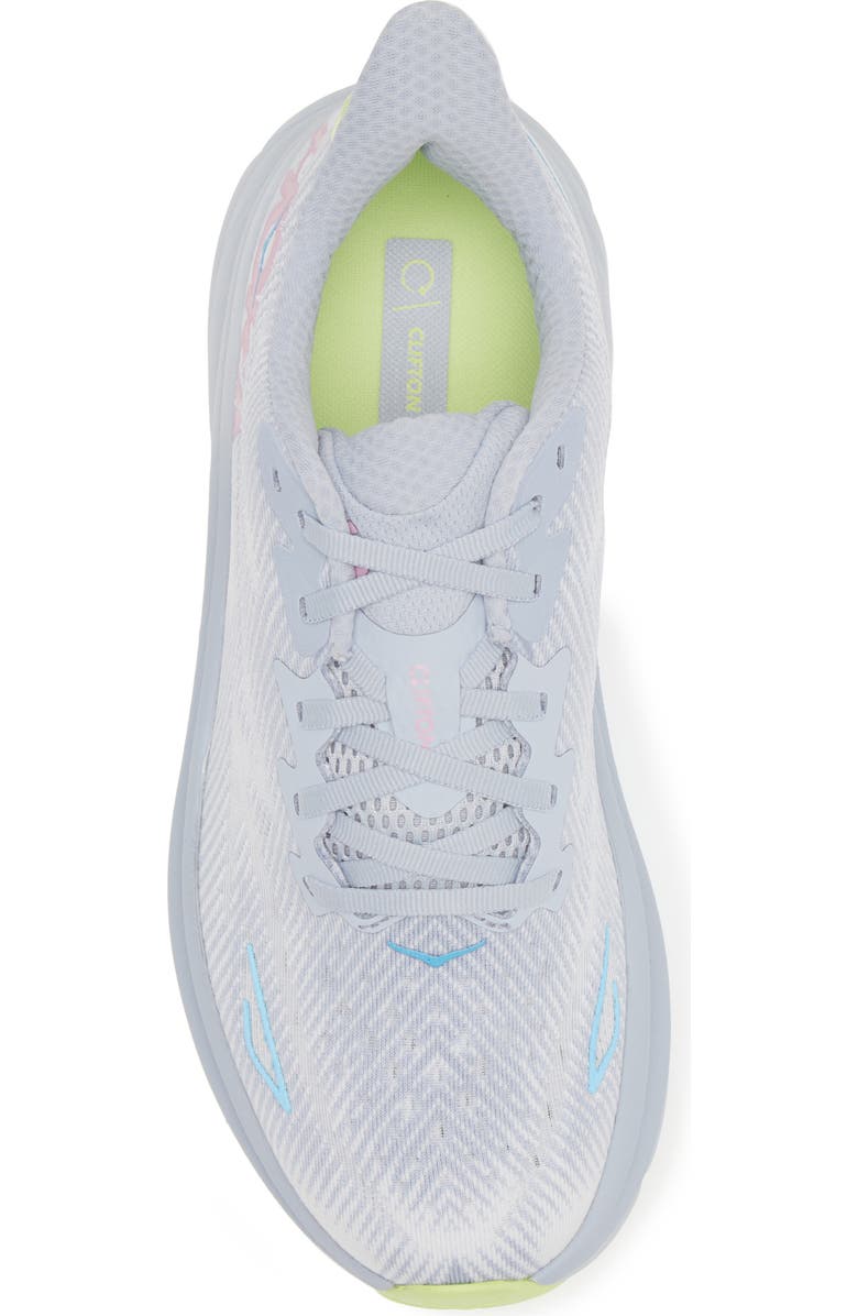 HOKA Clifton 9 Running Shoe, Alternate, color, Gull / Sea Ice