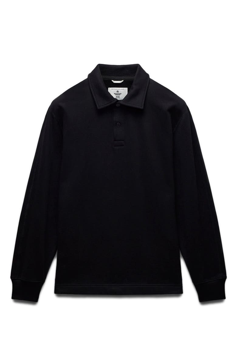 Reigning Champ Midweight Terry Rugby Sweatshirt, Alternate, color, 