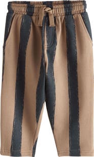 NEXT Kids' Jersey Stripe Sweatpants