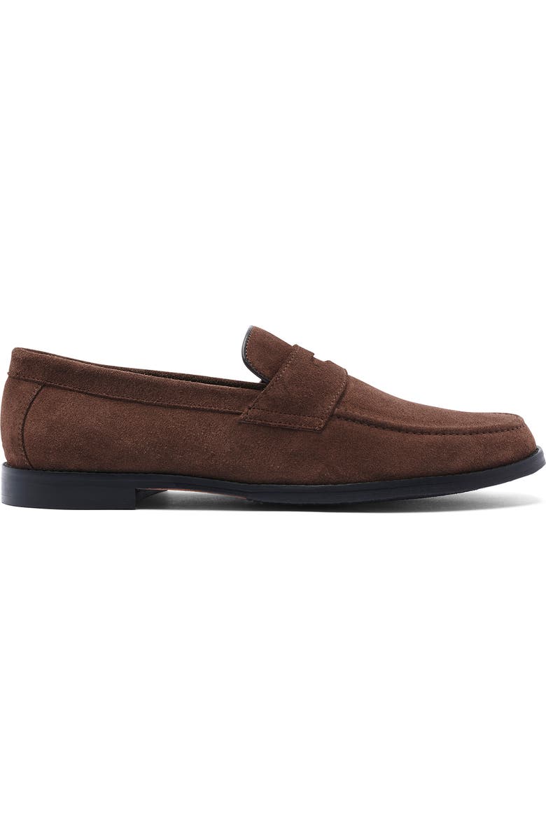 Anthony Veer Sherman Penny Loafer, Alternate, color, Honey Brown