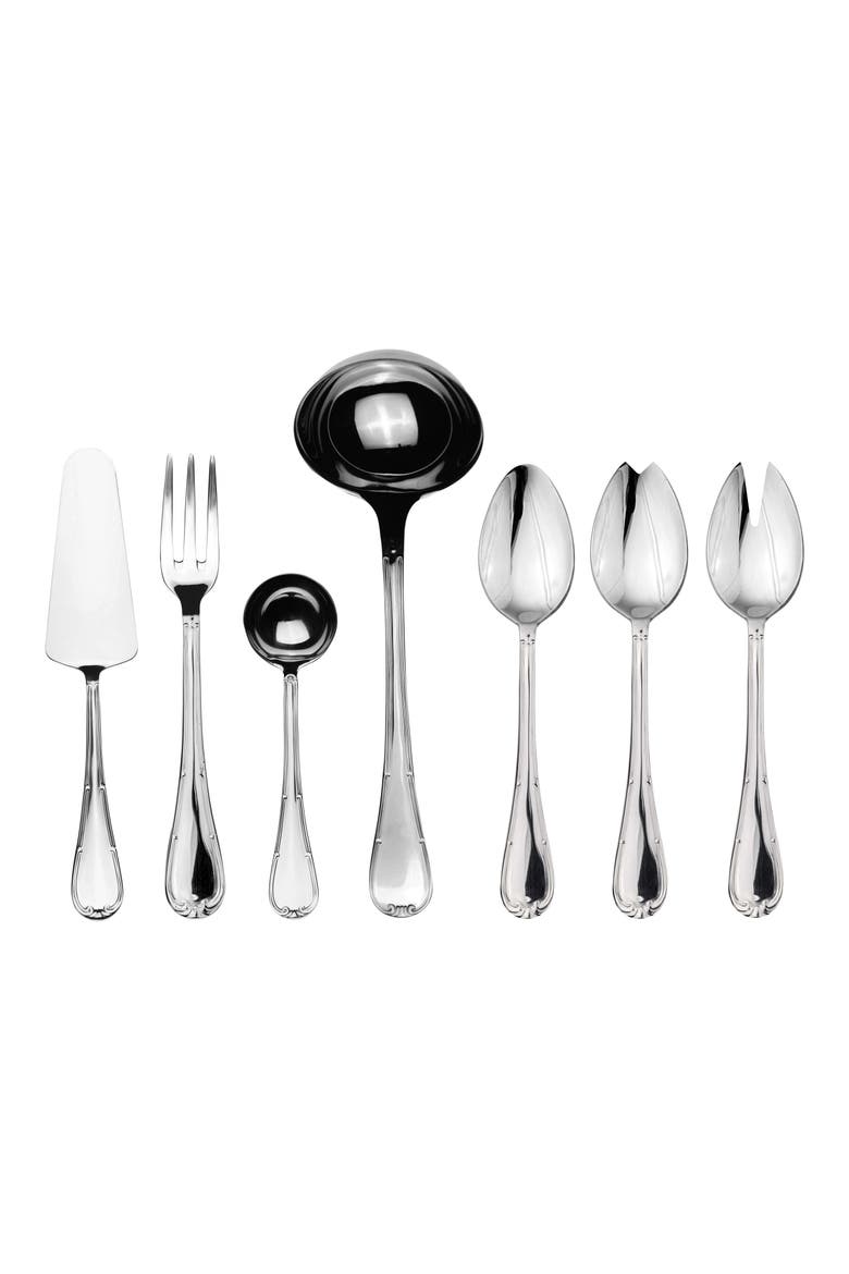 Raffaello 7-Piece Serving Set, Main, color, STAINLESS STEEL