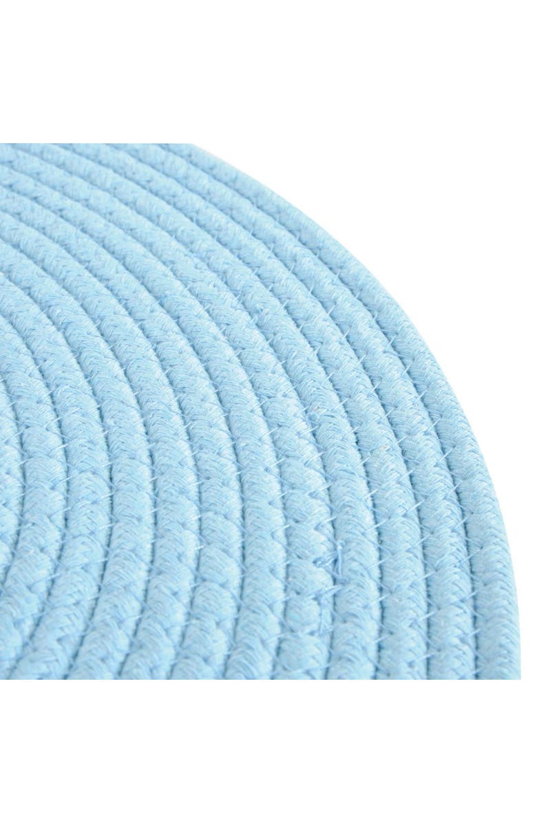 Kaplan Early Learning Company Flex Spot Woven Mat - Blue - Set of 6, Alternate, color, Blue