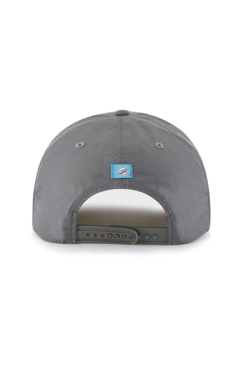Men's '47  Gray Miami Dolphins Suburbia Hitch Adjustable Hat, Alternate, color, Gray