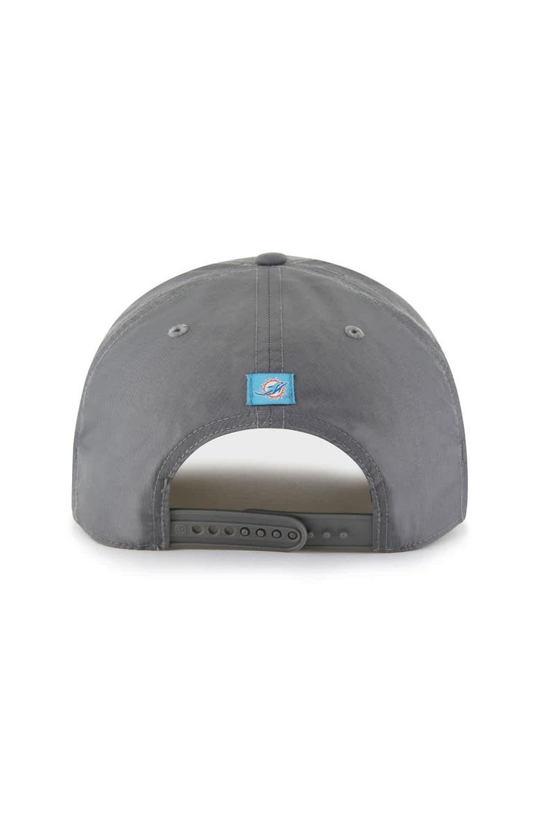 '47 Men's '47 Gray Miami Dolphins Suburbia Hitch Adjustable Hat, Alternate, color, Gray