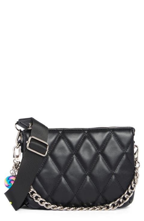 Modular Diamond Quilted Crossbody Bag