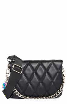 Madden Girl Modular Diamond Quilted Crossbody Bag