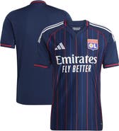 adidas Men's adidas Blue Olympique Lyonnais 2025/26 Away Replica Jersey