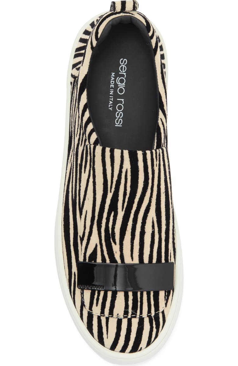 Sergio Rossi Platform Slip On Sneaker, Alternate, color,