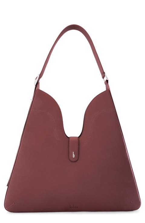 Melina Nappa Leather Shoulder Bag